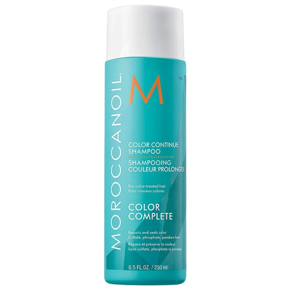 Moroccanoil Color Continue Shampoo - Teal and White